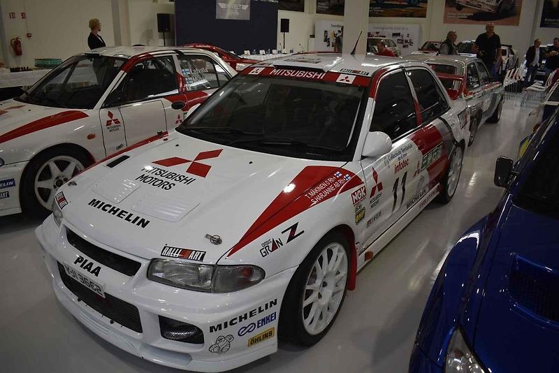 Francois Delecour u zapůjčeného vozu Alpine pro Rally Pačejov
