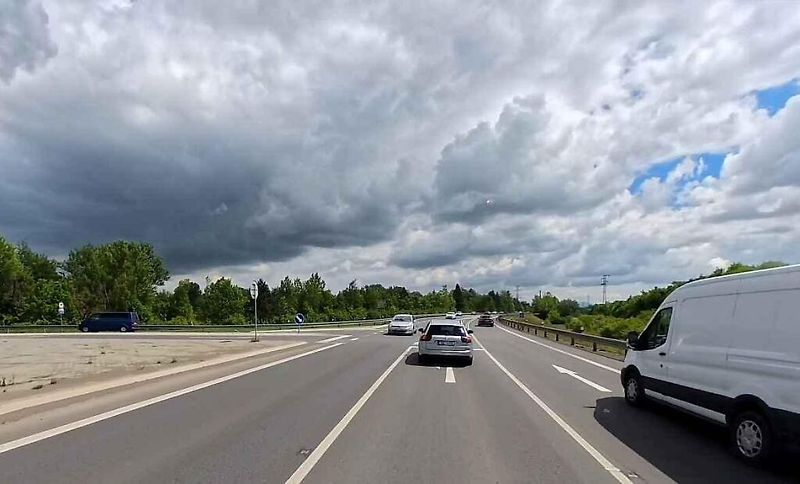 Riziková křižovatka silnice I/67 a I/59 v Karviné.