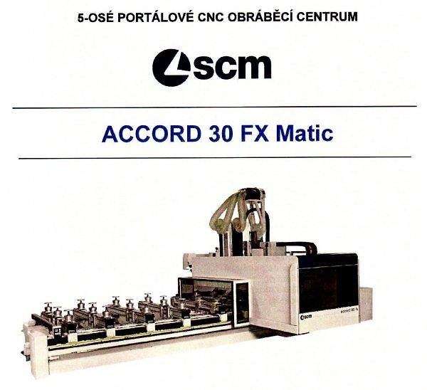 Ostatní (2015) CNC dřevo 5os robust SCM Accor - fotka 2 z 8