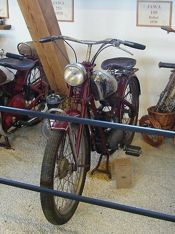 Jawa 100 Robot vyrobená v roce 1938., zdroj: Wikimedia Commons, Addvisor, CC BY-SA 4.0