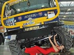 Eva Decastelo na Autosalonu v Brně