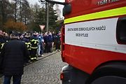 Hasiči z Kytlic představili nové zásahové vozidlo.