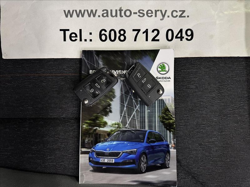 Škoda Scala 1.0TGI STYLE ACC 2XKOLA LED - fotka 36 z 37