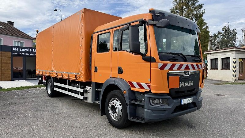 MAN TGM (2021) 15.320 Doublekabina čelo plach - fotka 2 z 13