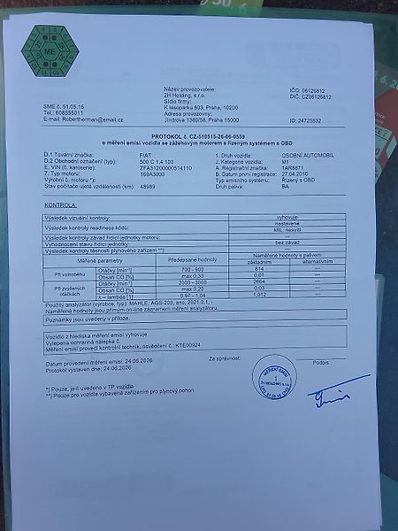Fiat 500C (2010) motor 1.4 16V ČR 1.majitel - fotka 30 z 34