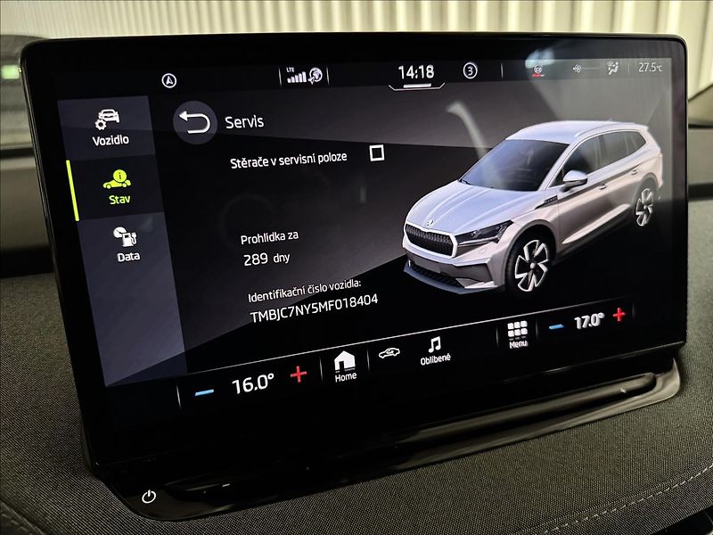 Škoda Enyaq IV80 150kW TAŽNÉ SOH 88% - fotka 21 z 43