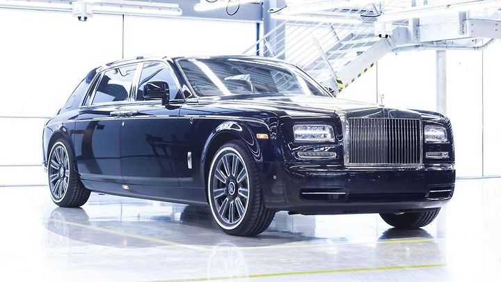Poslední Rolls-Royce Phantom sedmé generace.