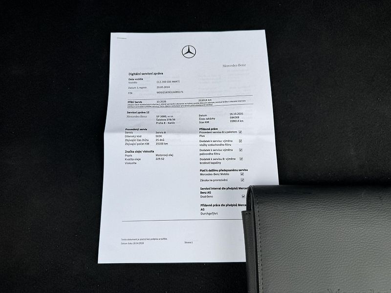 Mercedes-Benz CLS (2014) 350 CDI, 4Matic, AMG - fotka 56 z 64
