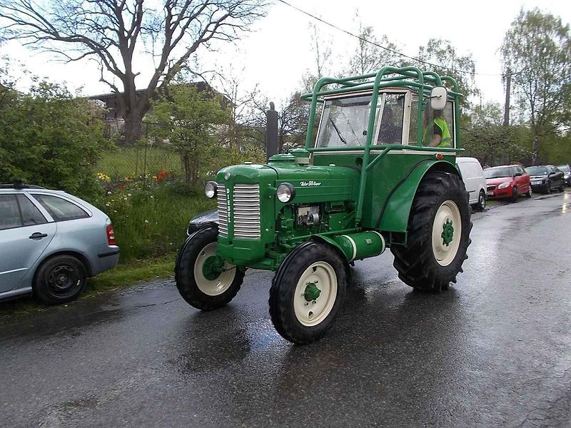 Ze srazu historických traktorů Zetor v Nahorubech.