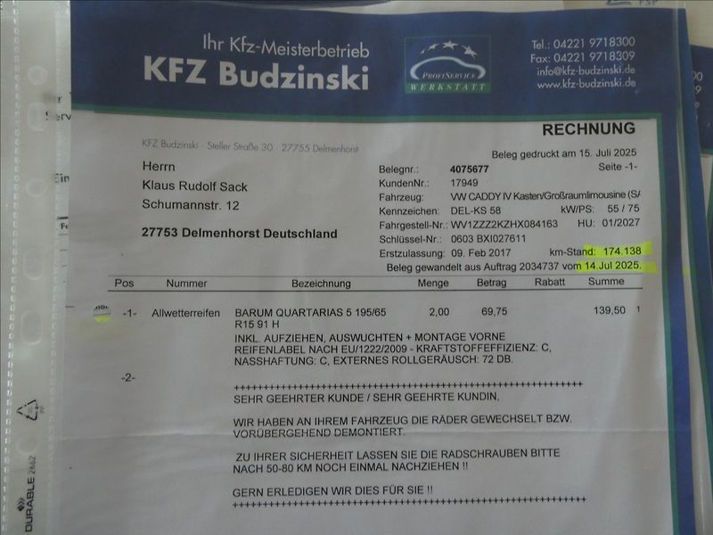 Volkswagen Caddy 2,0 TDi Basis,po rozvodech,TOP - fotka 35 z 56