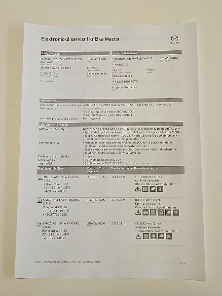 Mazda 6 2.5i, Revolution TOP,1.majitel - fotka 42 z 42