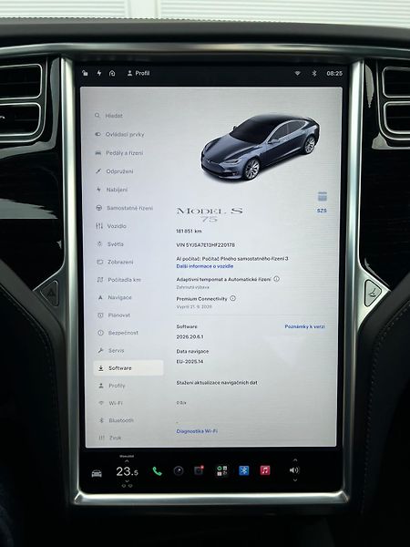 Tesla Model S 75 Business MCU2 Panorama - fotka 13 z 24