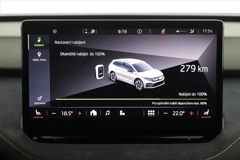 Škoda Enyaq (2023) iV RS (82 kWh), SoH 90% - fotka 22 z 34