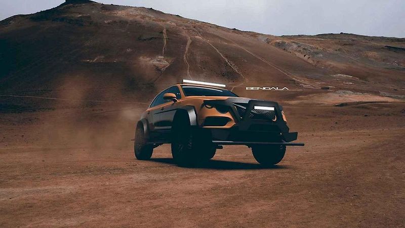 Bangala Bentley Bentayga off-road