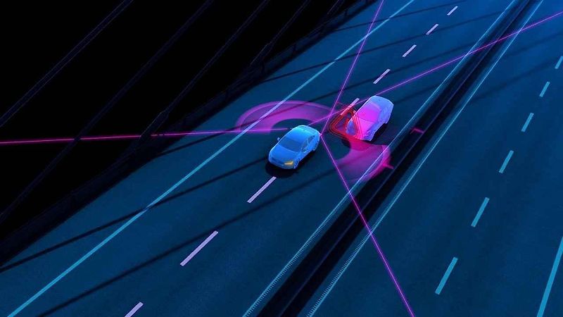 Ukázka nových bezpečnostních systémů Volva XC60.