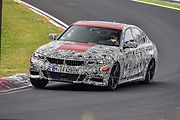 BMW 3 (2018) při testování na Nürburgringu