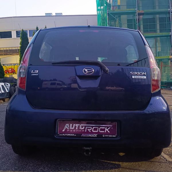 Daihatsu Sirion 1.3i/64kW, 4x4 - fotka 5 z 12
