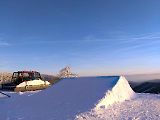 Rolba PistenBully 300 Kandahar je určena především pro úpravu snowparků a u-ramp.