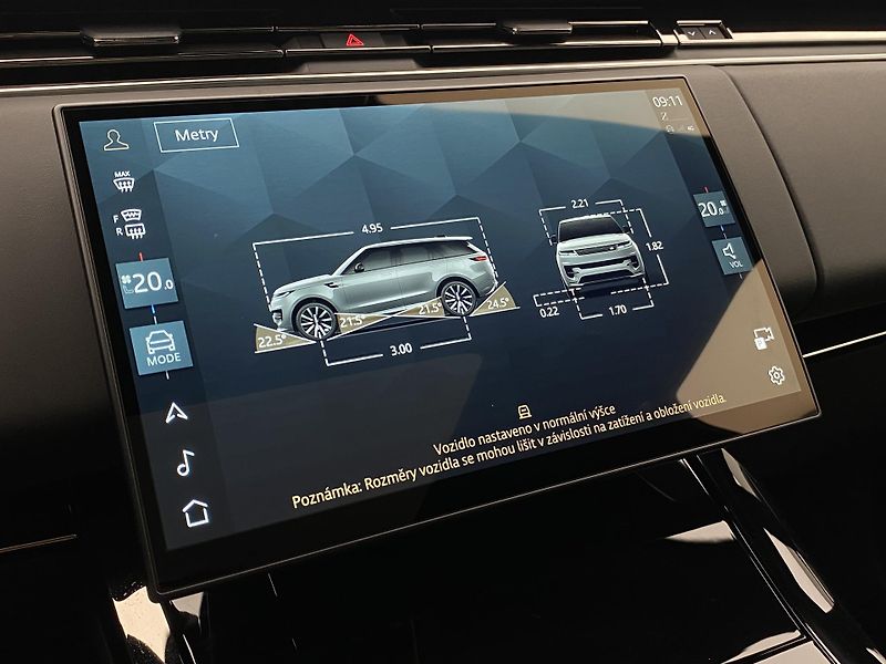 Land Rover Range Rover Sport (2026) D300 DYNAMIC HSE AWD REZERVACE - fotka 56 z 72