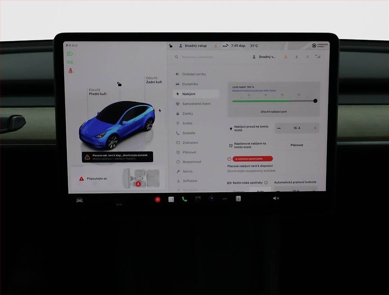 Tesla Model Y (2023) RWD LFP 60kWh, SoH 95% - fotka 11 z 21