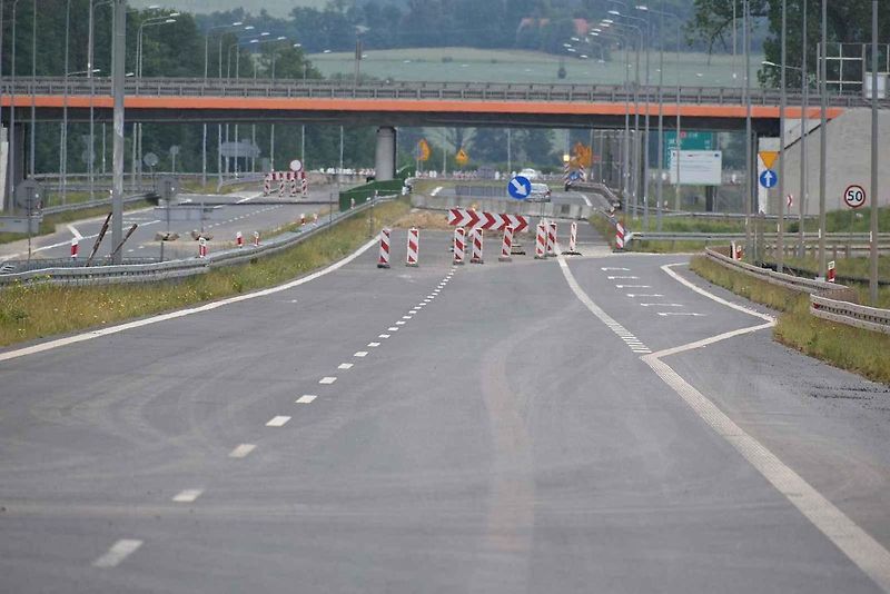 Poláci otevřou během letních prázdnin poslední úsek S3 u hranic s Českem Bolków - Kamienna Góra. V úterý tam prováděli cvičení záchranných složek.