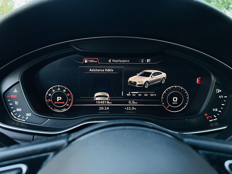 Audi A5 2.0i 140KW AUT KAMERY SERVISKA - fotka 51 z 56