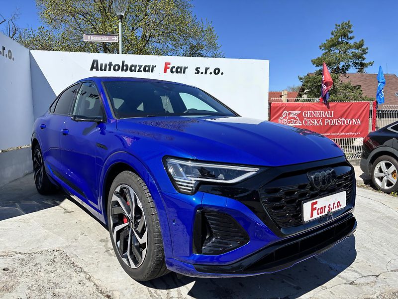 Audi Q8 e-tron (2023) S-Line 55 300kW 114kWh Matrix  - fotka 1 z 41