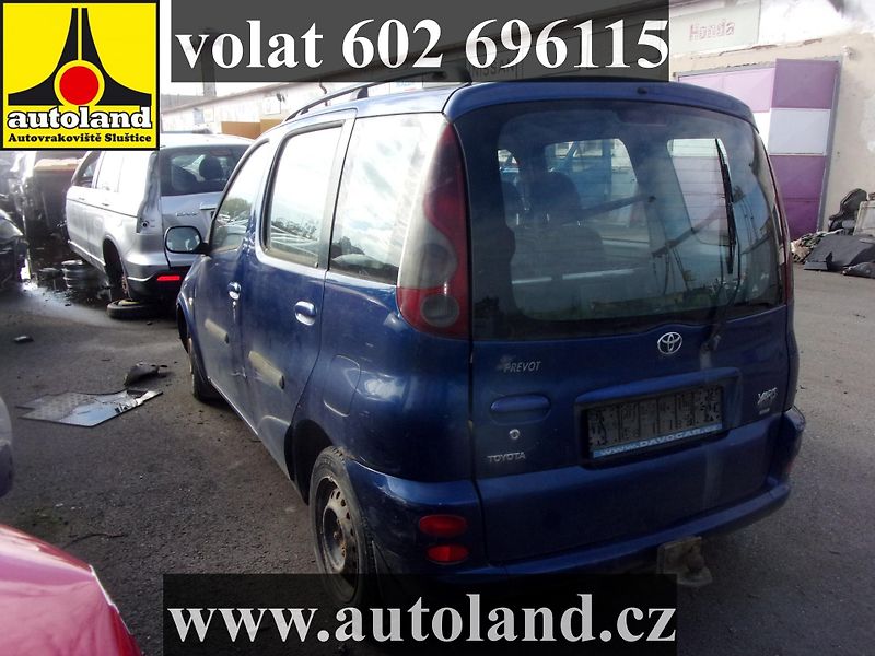 Toyota Yaris Verso (2001) VOLAT 602 696115 - fotka 4 z 8