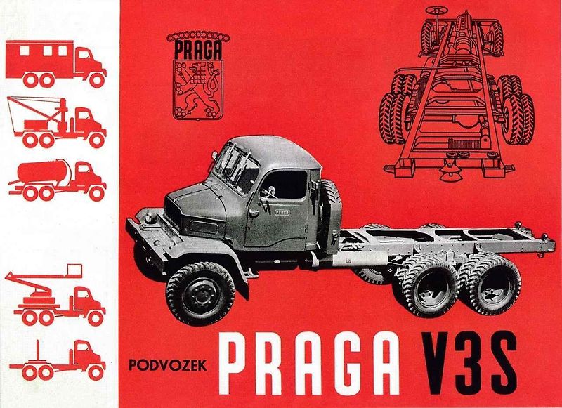 Produkce Pragy V3S skončila teprve před 30 lety