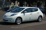Nissan Leaf na elektřinu je třetím nejprodávanějším v Ruské federaci.