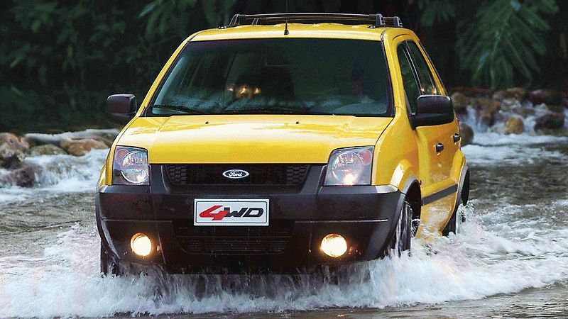 Ford nabízel svůj EcoSport celkem se čtyřmi motory.
