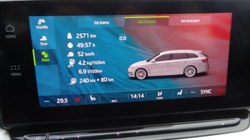 Škoda Octavia Komi 1.5TSI G-Tec CNG Style - fotka 14 z 16