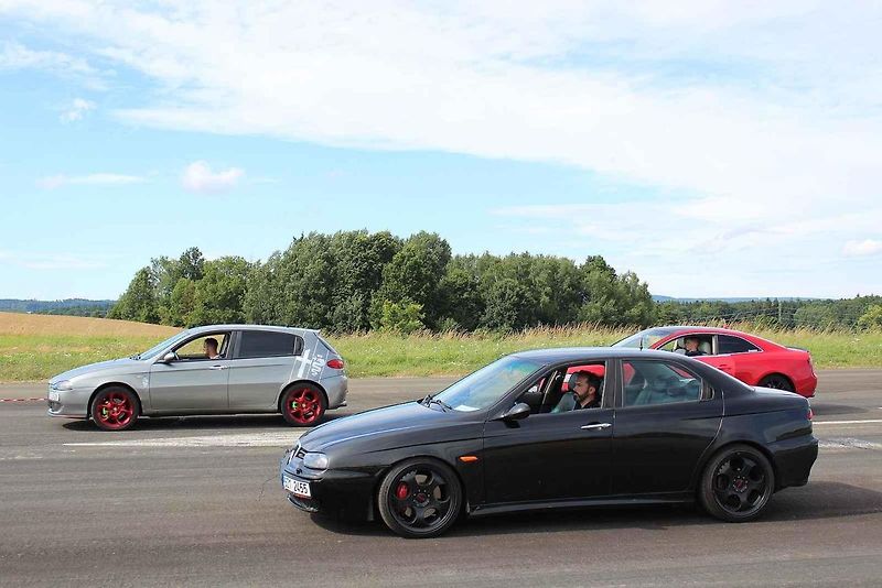 Nultý ročník srazu vozů Alfa Romeo v Jihočeském kraji.