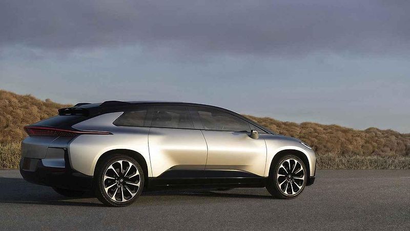 Faraday Future FF91 na Pikes Peak.