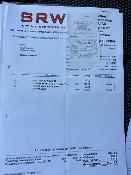 Škoda Octavia (2015) 1.6 TDi 81KW po rozvodech - fotka 27 z 29