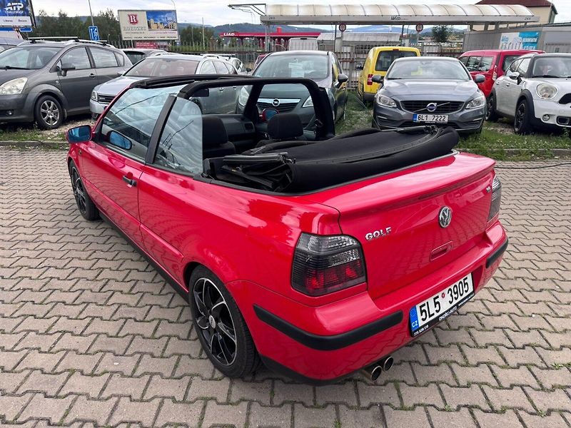 Volkswagen Golf (1999) 3 CABRIO 1,6 GL 74 KW STK - fotka 3 z 50