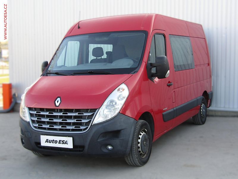 Renault Master (2010) 2.3dCi L2H2 6míst, ČR, AC - fotka 3 z 13