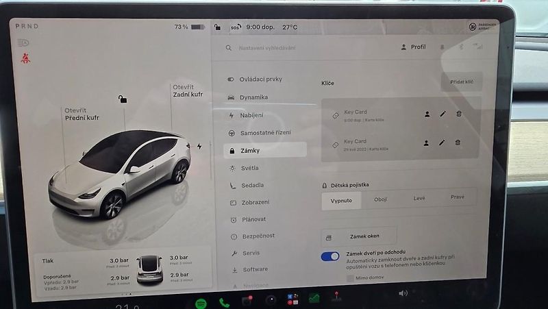 Tesla Model Y (2022) Long Range AWD SoH 91,4% - fotka 24 z 37