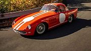 Škoda 1100 OHC Coupé v plné jízdě