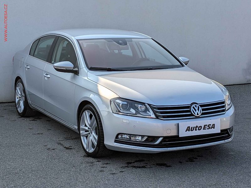 Volkswagen Passat (2013) 2.0TDi, ČR, Bixen, kůže, TZ - fotografie inzerátu