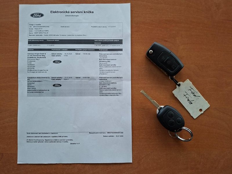 Ford Fiesta (2014) 1.0i 74kW -S.KNIHA-TAŽ.ZAŘ. - fotka 26 z 33