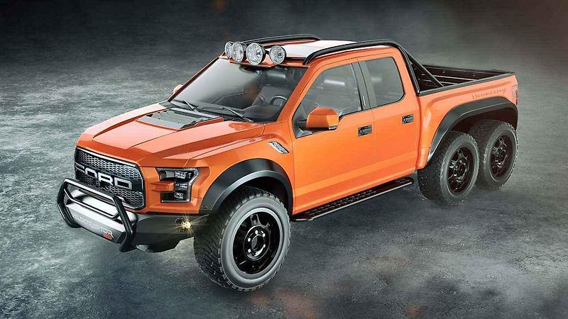 Hennessey VelociRaptor 6x6.