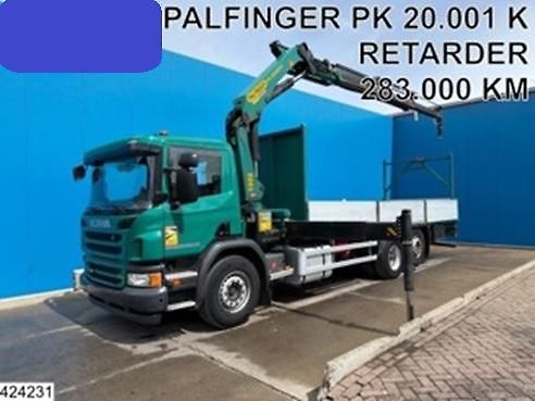 Scania (2016) P 410 6x2 valník + HR EURO 6 - fotografie inzerátu