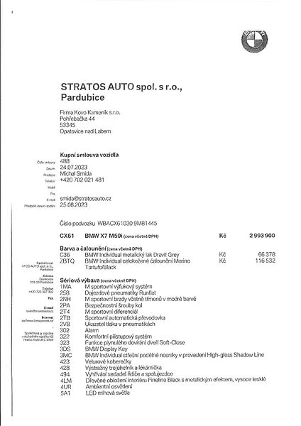 BMW X7 (2022) M50i 390kW - fotka 18 z 19