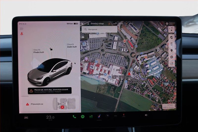 Tesla Model 3 (2019) Long Range 4WD 78kWh, SoH 85% - fotka 11 z 20