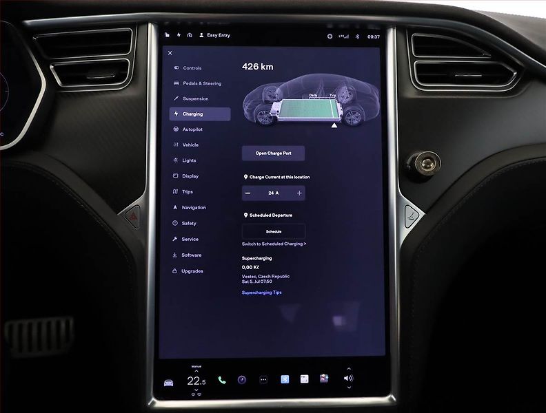 Tesla Model S (2017) P100D Ludicrous, SoH 93% - fotka 11 z 21