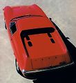 Pohled zhora na Lotus Europa S2.