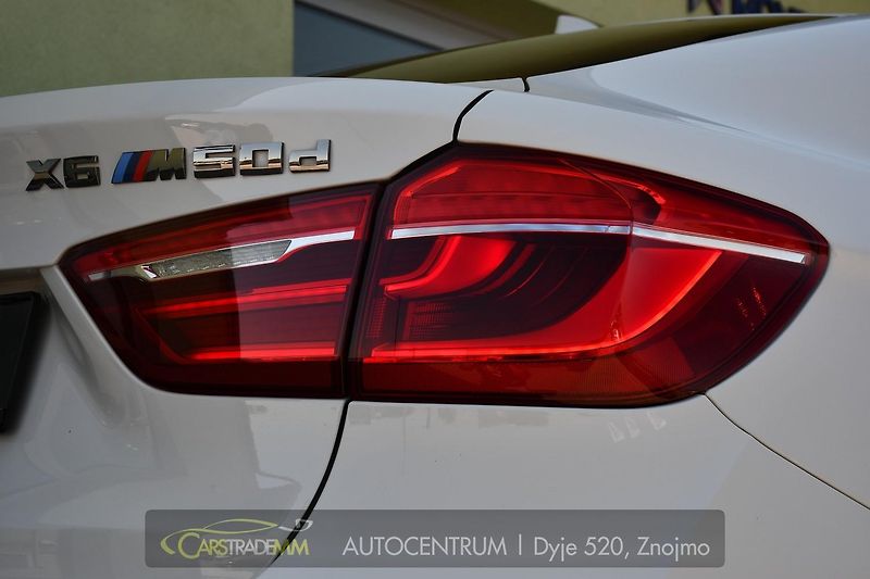 BMW X6 M50d HUD 360KAM ACC - fotka 57 z 57