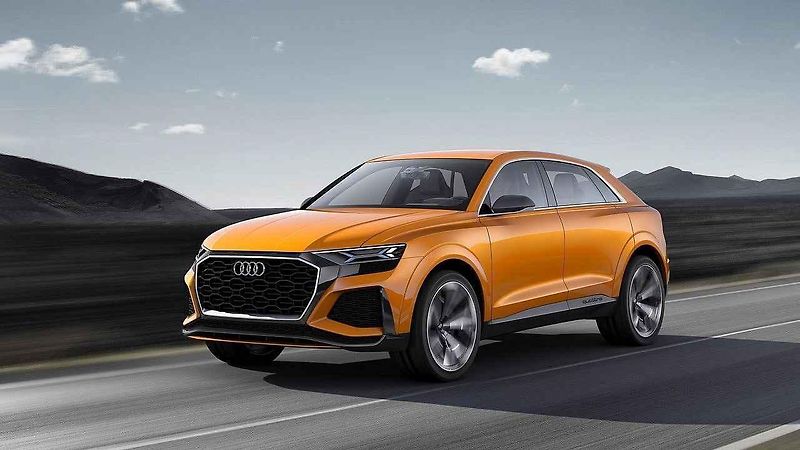 Koncept Audi Q8 sport.