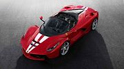 Poslední 210. kus LaFerrari Aperta.